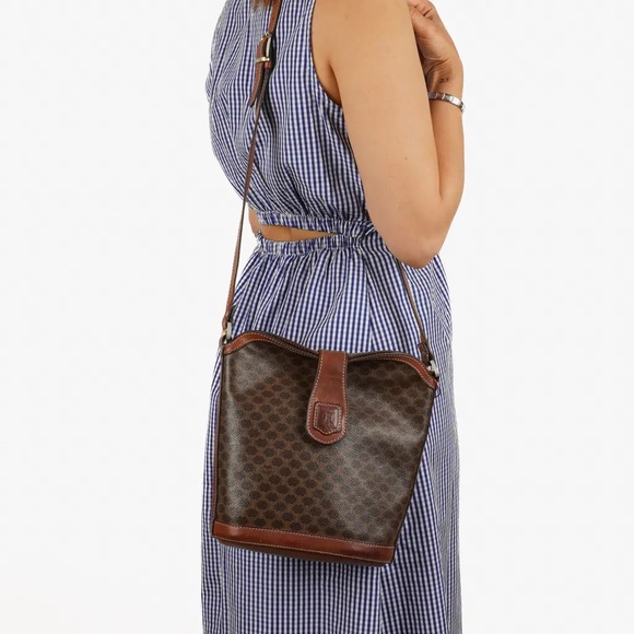 Authentic Vintage Celine Macadam Blason Bag - Picture 1 of 14